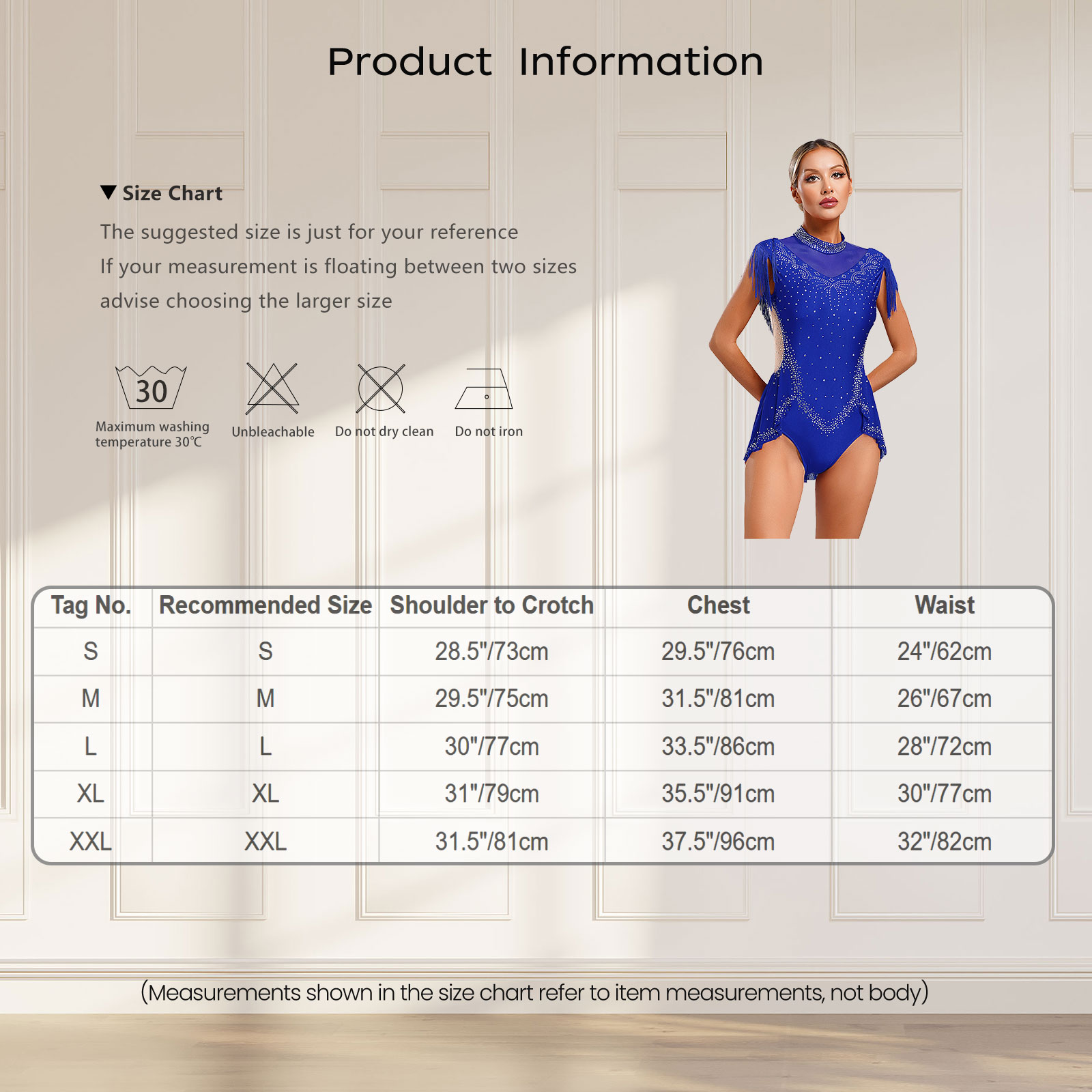 Mulheres patinação artística collant lírico dança latina ballet ginástica bodysuit sem mangas strass malha borla contornado macacão