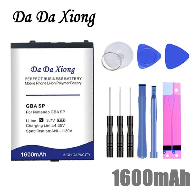 Nintendo Switch用トップバッテリー,1600mAh,デスクトップ,ゲームボーイ用,ノートパソコン