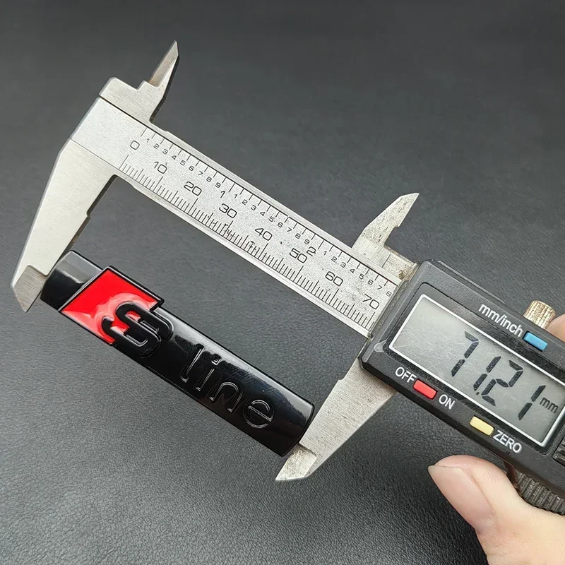 2 шт. 3D Metal Sline Logo S LINE Эмблема Автомобильный значок на крыло Наклейка для Audi A1 A2 A3 A4 A5 A6 A7 Q2 Q3 Q5 Q7 SQ5 RS5 TT Аксессуары