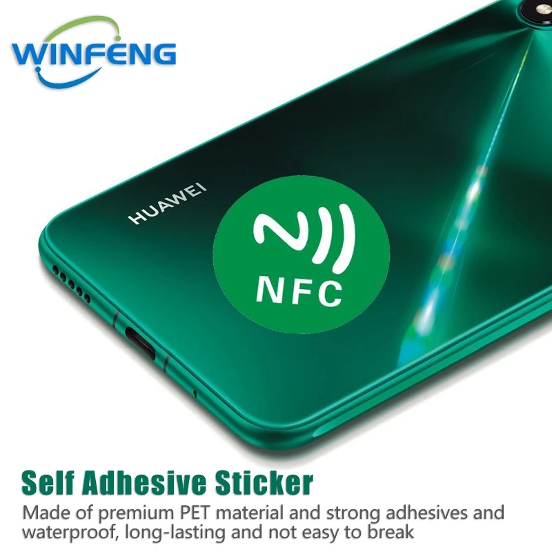 6 шт./компл., наклейка NFC-тег, программируемая перезаписываемая RFID-метка 13,56 МГц, RFID-метки Ntag 213, чип NFC для мобильного телефона Samsung, NFC-оплата