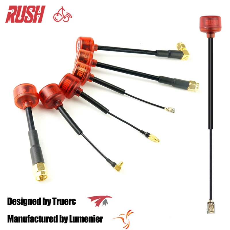 Rush Cherry FPV 5,8G Antenne LHCP RHCP SMA MMCX UFL große palette Racing Antenne Stecker Adapter Für FPV Quadcopter Racing Drone