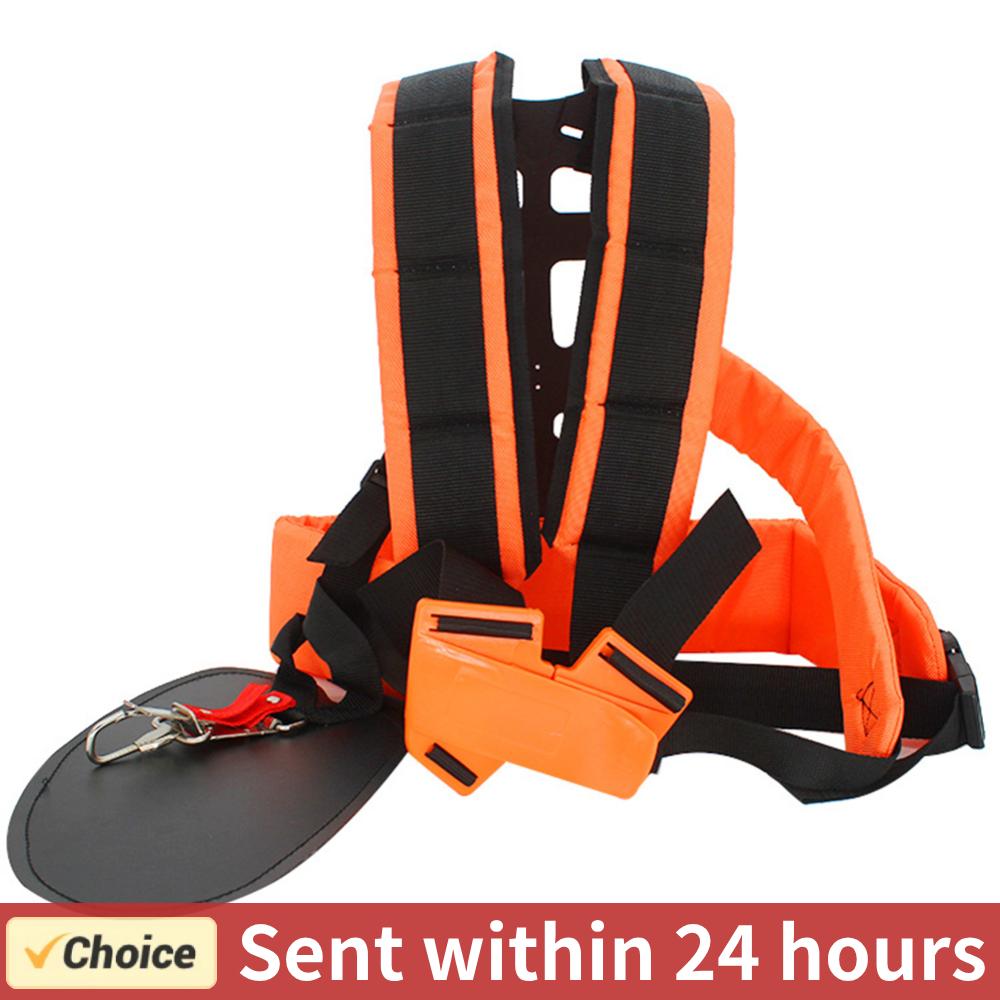 Padded Belt Double Shoulder Strap Comfortable Trimmer Shoulder Strap Labor Saving Increase Safety for Brush Cutter Trimmer