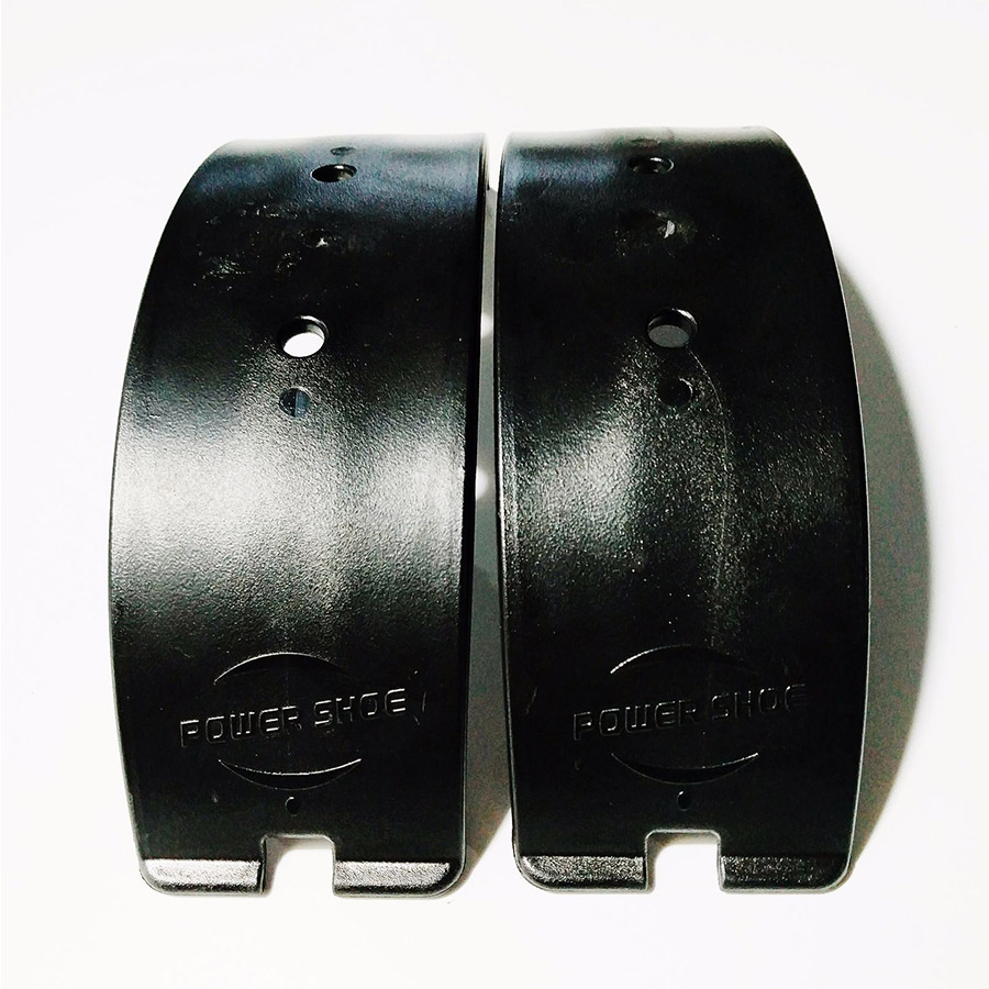 Оригинальные 2 шт., черно-белые туфли для прыжков для фитнеса с бантом, обувь для прыжков для фитнеса-кенгуру, арочные пластины, детали обуви для прыжков-кенгуру