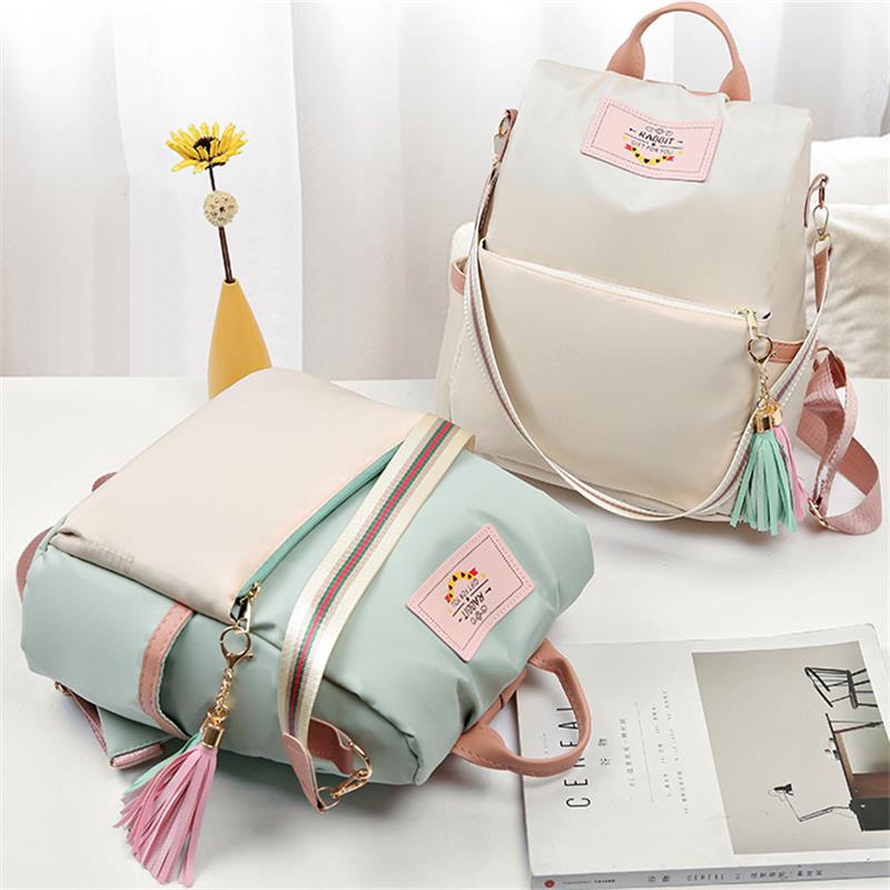 Neue Hohe Qualität frauen Schulter Tasche Große Kapazität Oxford Tuch Taschen Damen Rucksack Frau Farbe Tote Frauen Schulter Rucksäcke