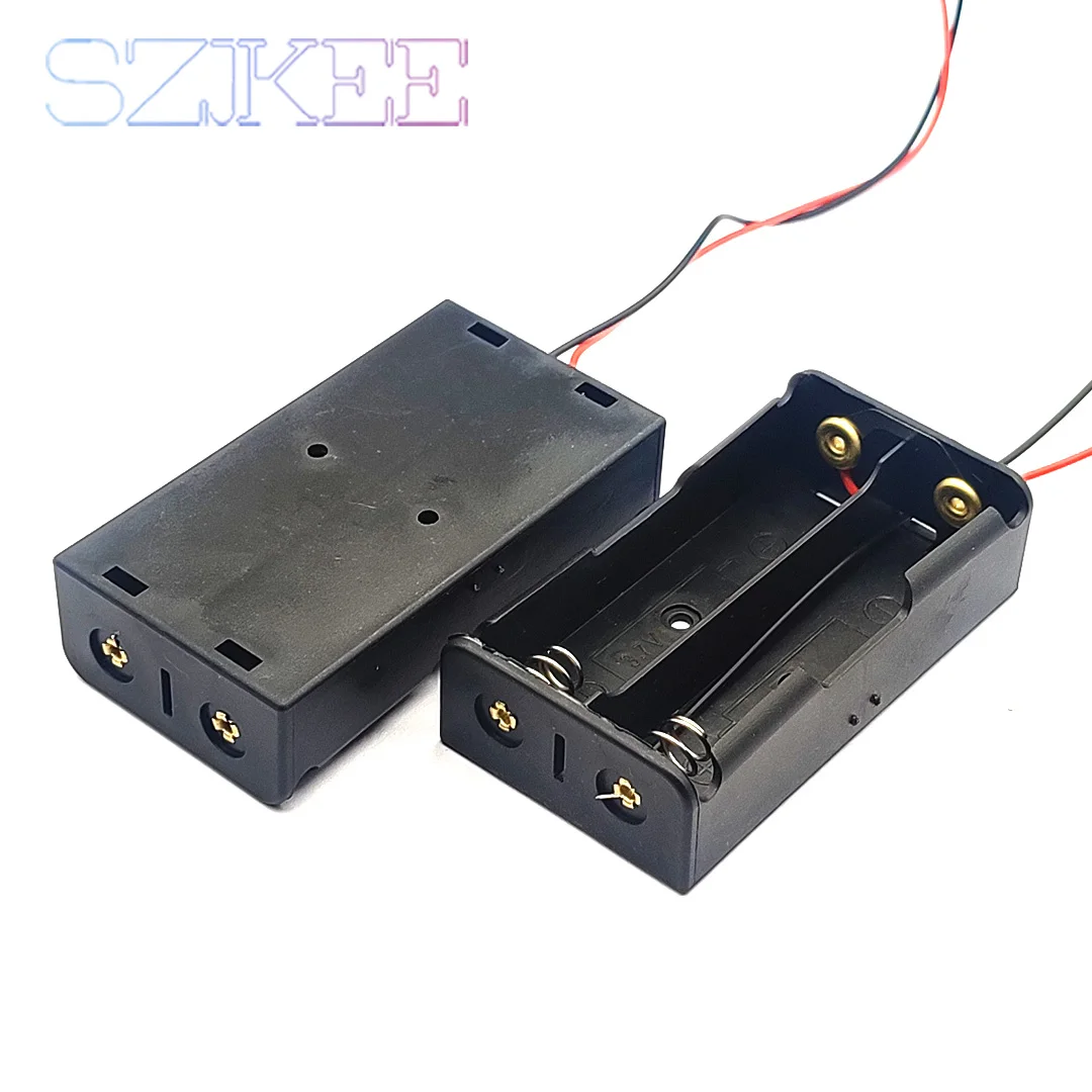18650 Parallel 1/2/3/4/18650 Battery Holder 18650 Storage Box Case 18650 Parallel Battery Box 3.7V