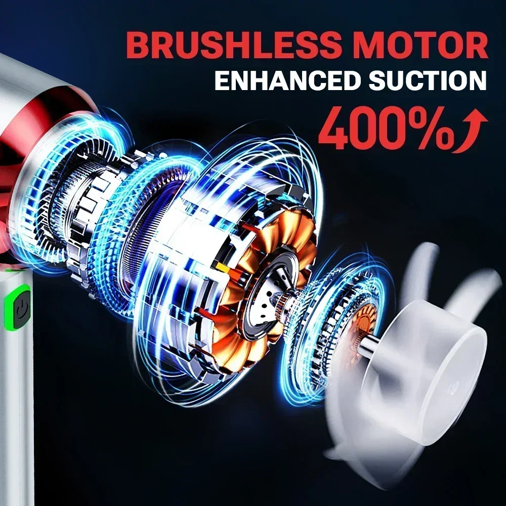 SZUK 985000PA мощный пылесос беспроводной мини портативный автомобильный пылесос для бытовой техники ручной воздуходувка автомобильный пылесос