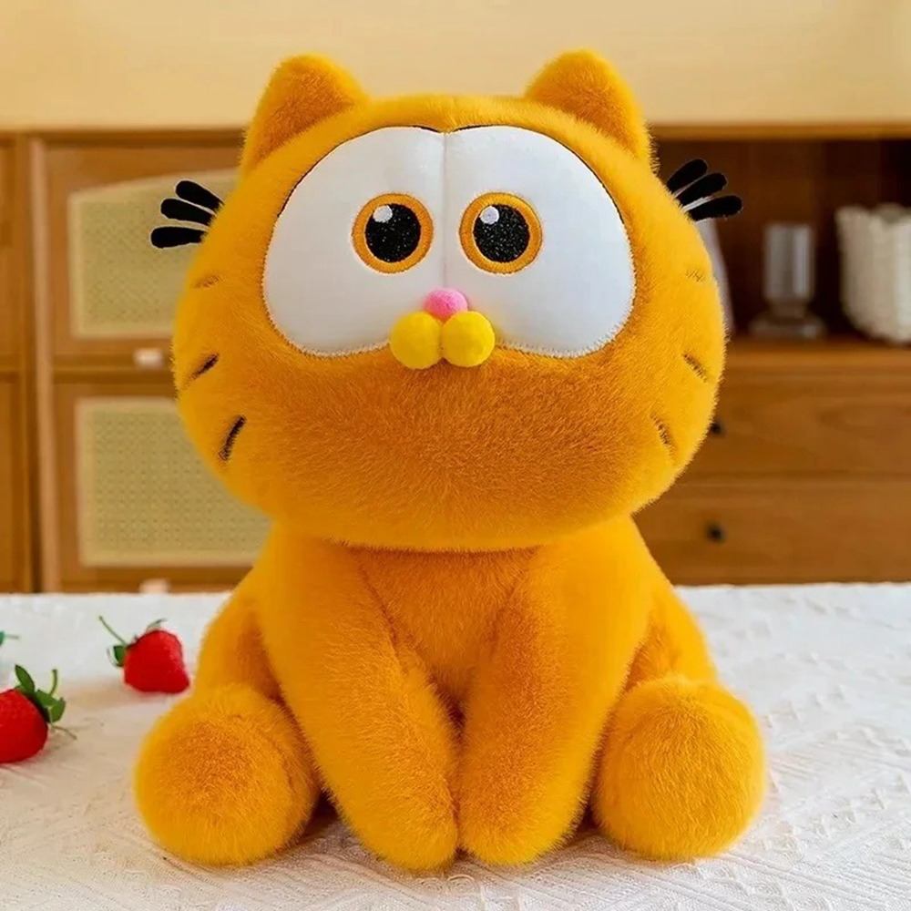 25CM Garfield Gefüllte Plüschpuppe Kawaii Plüschtier Cartoon Anime Katze Plüsch Dekoration Geschenk