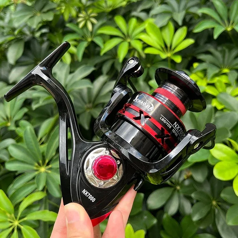 Cuscinetti a sfera Mulinello da spinning con trascinamento massimo da 10 kg Corpo in metallo durevole Mulinello da pesca in acqua dolce salata Mulinello da pesca