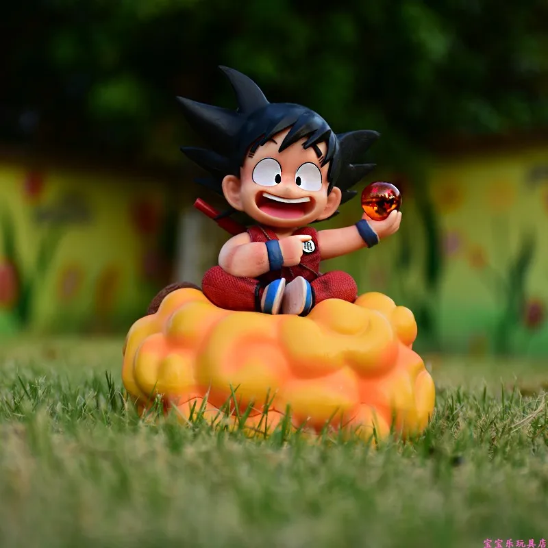 Figura de anime dos desenhos animados dragon ball z brinquedos boneca kawaii goku modelo acessórios brinquedo presente figuras ação hobbies