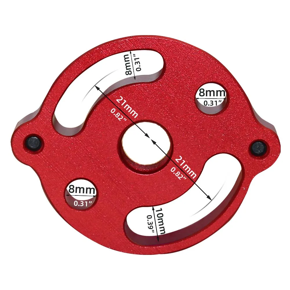 3-10 มม.Dowel Jig Kit-Self Centering เจาะท่องเที่ยว Locator 8 เหล็ก Bushing-ไม้อลูมิเนียมเจาะรู