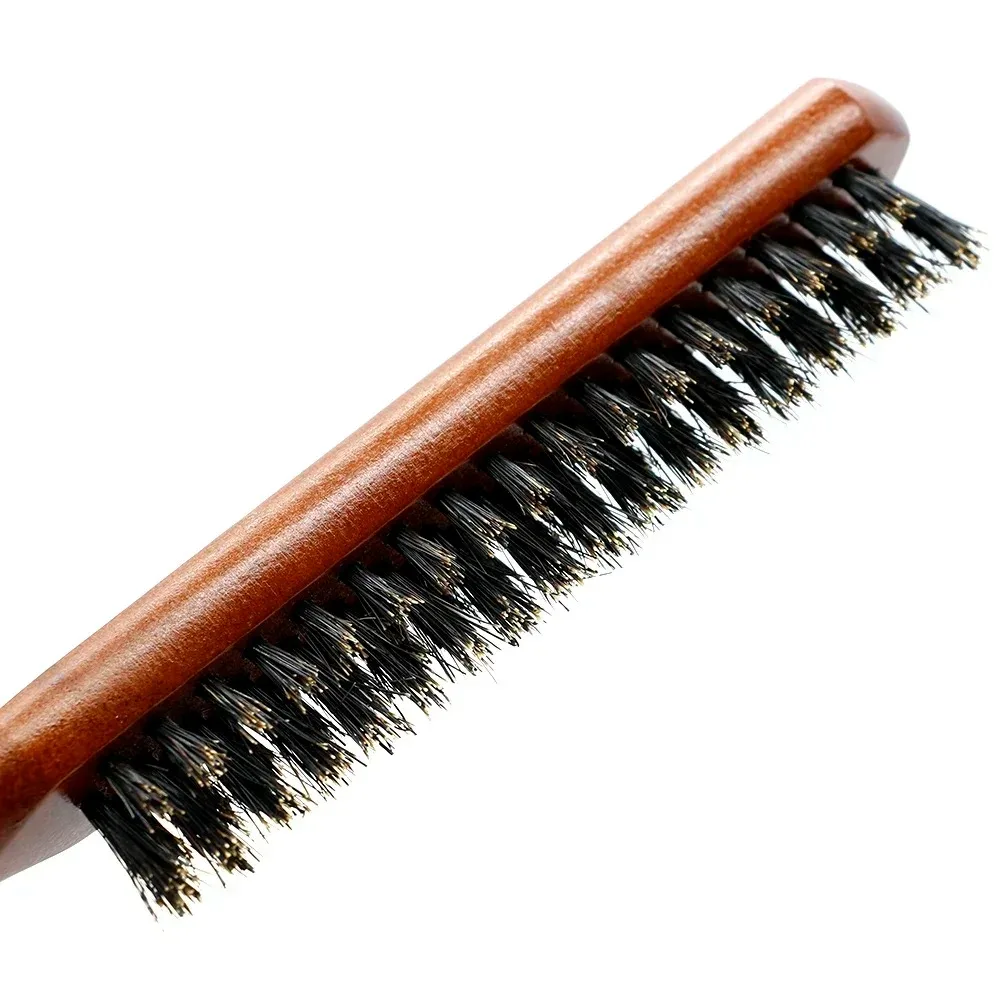 Pente de cabelo fofo com alça, escova de cabelo antiestática para barbeiro, massagem no couro cabeludo, ferramenta de estilo de cabeleireiro