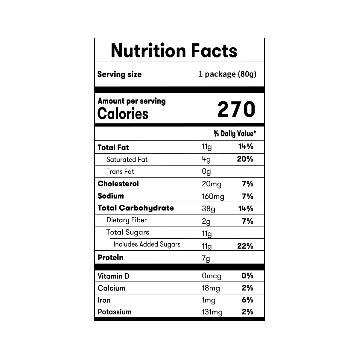 [8 Packs] D-PLUS Natural Yeast Chocolate Bread - Soft & Delicious 2.82oz Each