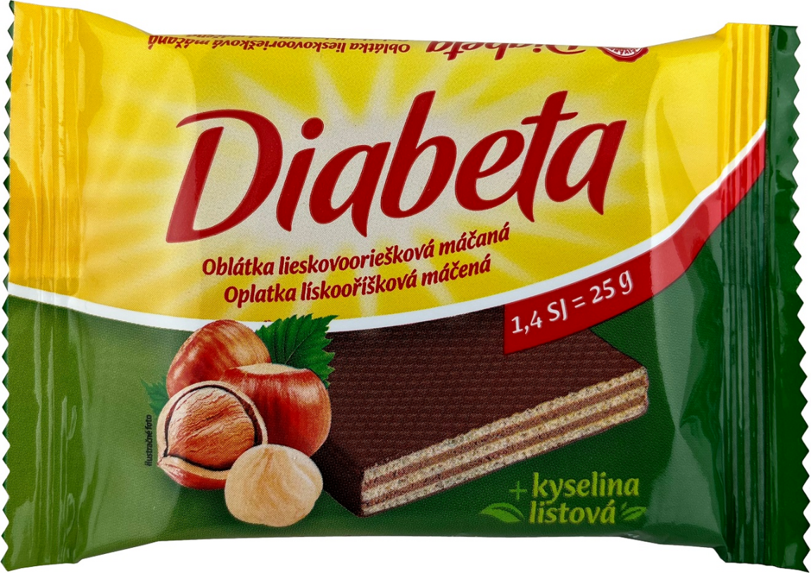 Wafer glasur mit Walnüssen 25g-diabeta