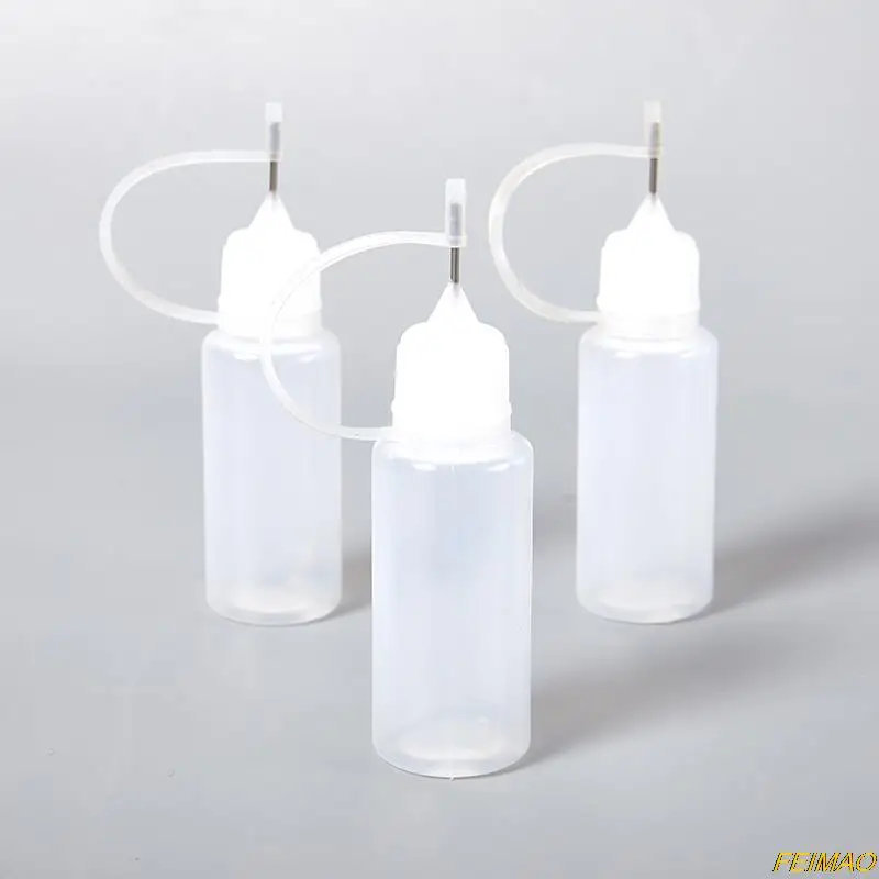 Kit de limpieza de armas, botellas de aceite de 30 ml con punta de aguja inoxidable