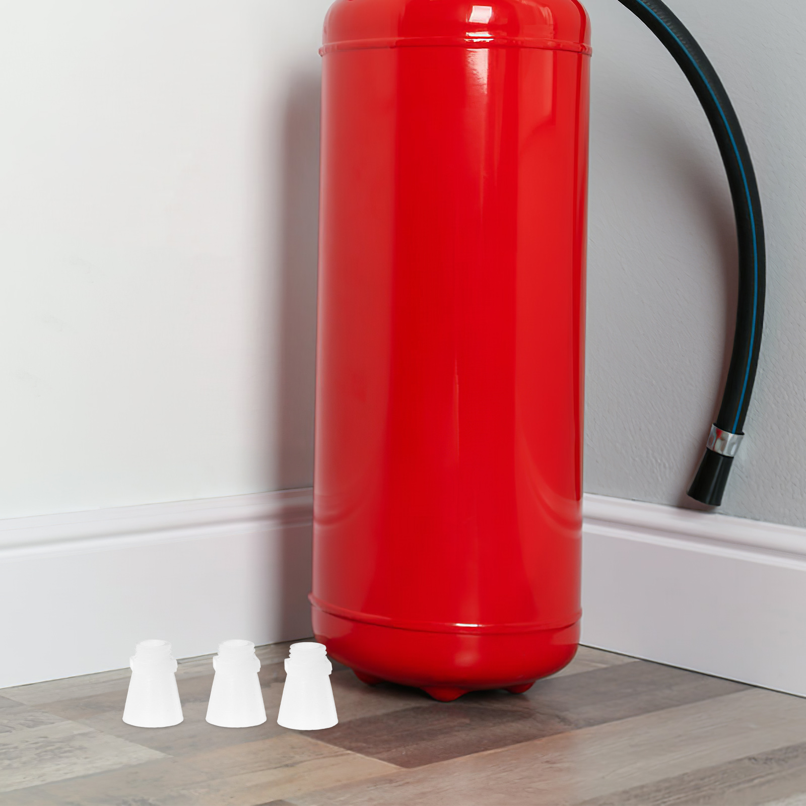 50 ugelli per estintore di ricambio da 1 kg, bocchino per tromba in plastica, leggero, compatto, facile da installare, sicuro