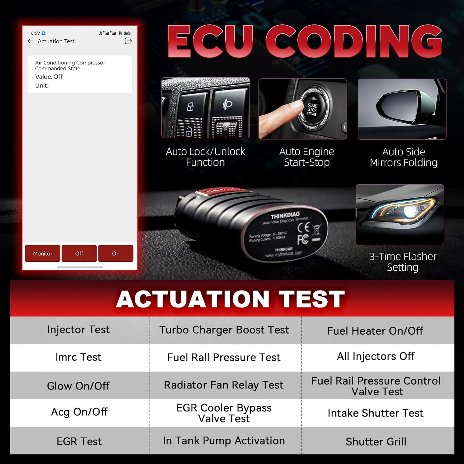 Thinkdiag Hot Version OBD2-Autodiagnosetools mit vollem System 16 Reset 1 Jahr kostenloser OBD2-Scanner PK X431 iDiag Easydiag 3.0