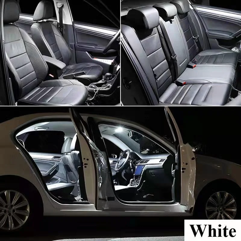 Kit de luz Interior LED para coche Canbus para BMW 1 3 5 Series E87 E81 F20 E46 E90 E91 E92 E93 E39 E60 E61 F10 F11 E38 E65 E66