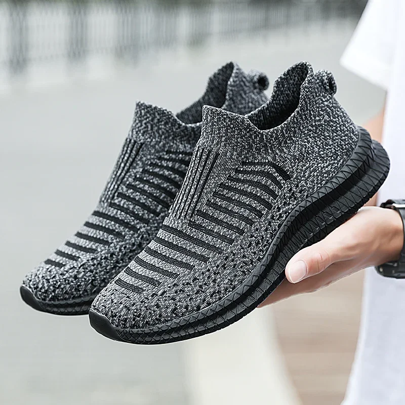 2025, atmungsaktive Herren-Freizeitschuhe, leichte Outdoor-Wanderschuhe für Herren, rutschfeste Herren-Turnschuhe, Slip-on-Flats, vulkanisierte Schuhe