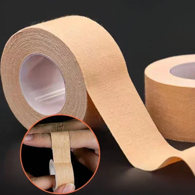 1 szt. Plaster samoprzylepny medyczny bawełniany ręka stopa uzdrawiający bandaż samoprzylepny taśma kolor skóry bandaids apteczka pierwszej pomocy
