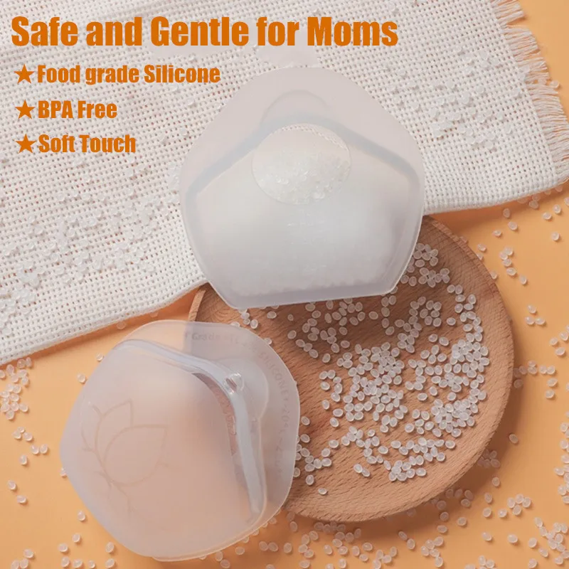 Collector Safe Silikon Tragbare Milch 1pc Neue 70ml Große Kapazität Baby Stillen Milch Saver Wiederverwendbare Auslaufsichere Stillbecher