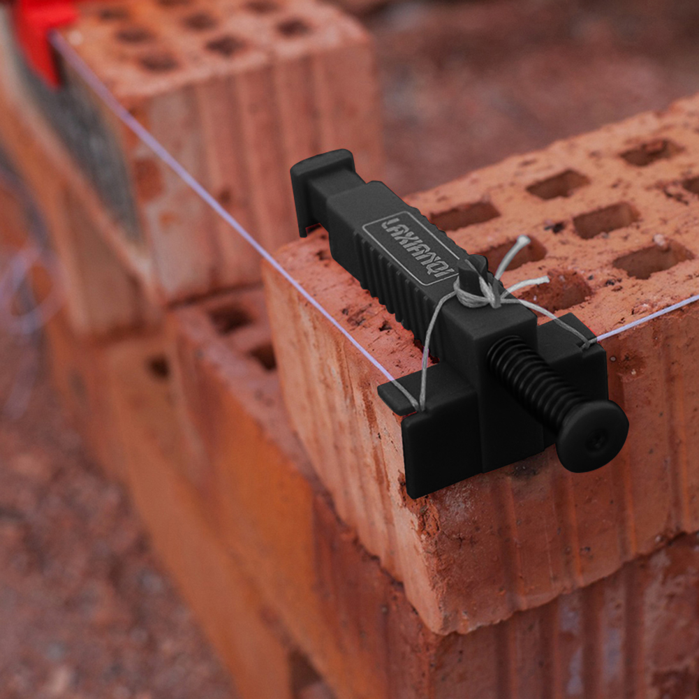 Línea de nivelación de ladrillos de 2/5 piezas, herramientas de medición de albañilería, nivelador de dibujo, extractor de alambre, fijador de construcción