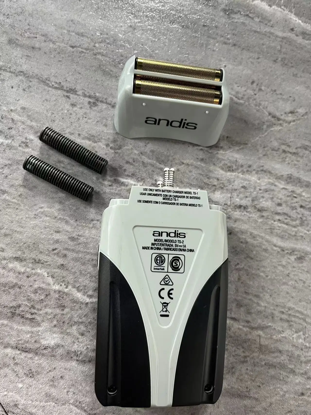 Original Andis shaver Profoil Lithium Plus 17205 Professional Replacement Shaver Blade Set