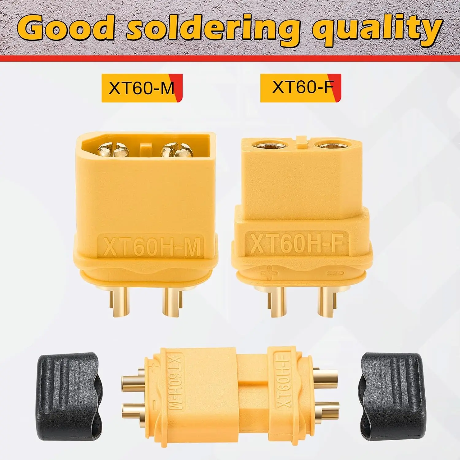 10PCS/5PAIRS XT90 XT-90 XT60 XT-60 XT30 XT-30  XT60H T Plug Male Female Bullet Connectors Plugs For RC Lipo Battery Quadcopter