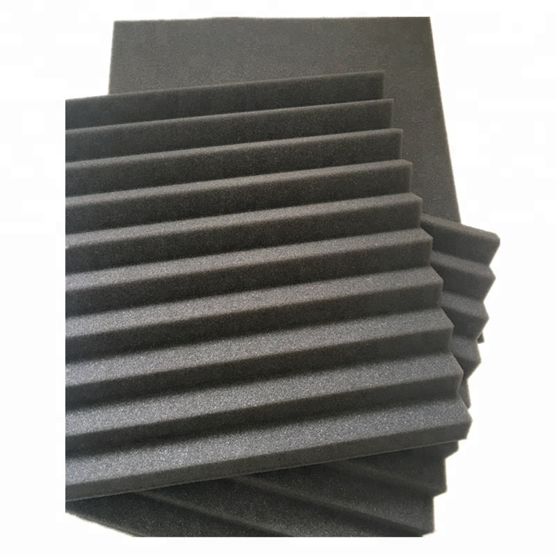 Self adhesive Pyramid Shaped sound absorption Acoustic Foam Panel