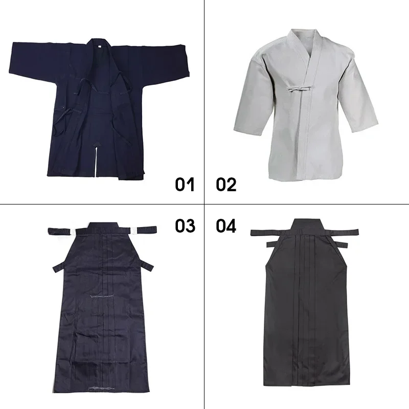 Kendo Uniformen Kampfkunst Kleidung Kendo Aikido Hapkido Kampfkunst Anzug Männer Frauen Hakama Aikido Uniforme Kung Fu Taekwondo