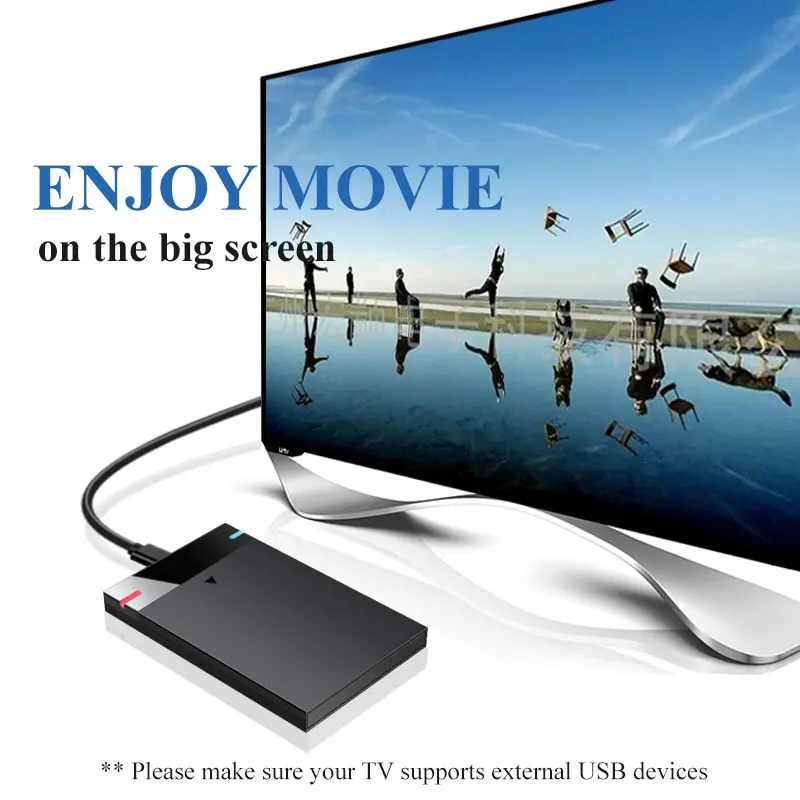 인클로저 HDD 케이스 2.5 인치 마이크로 B USB 3.0 타입 C 케이블 외부 하드 드라이브 5TB 5Gbps HD 휴대용 저장 장치 지원 UASP