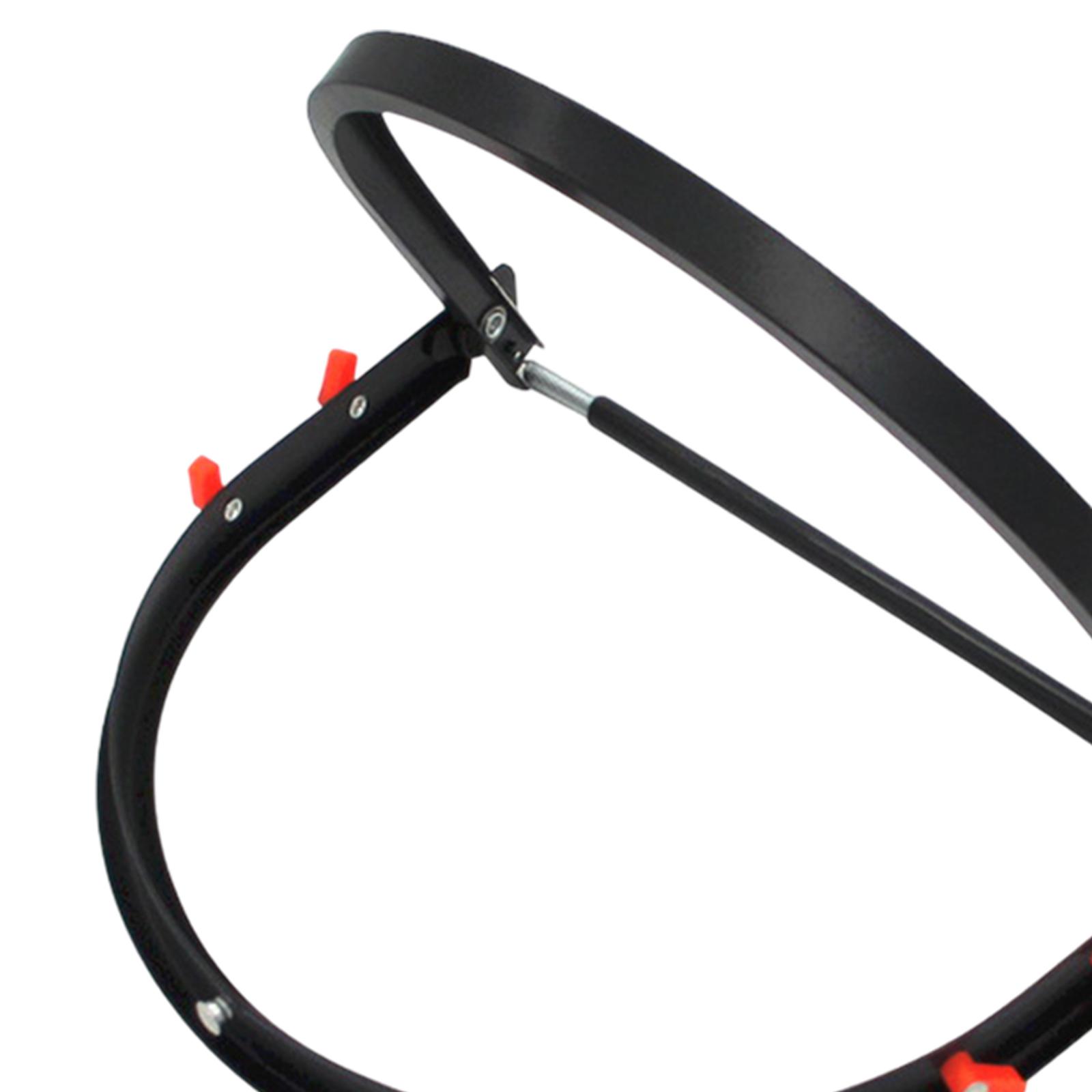 Face Shield Adapter Bracket Accessories for Hard Hat Repair Convenient Installation Versatile Professional Steel Wire Visor