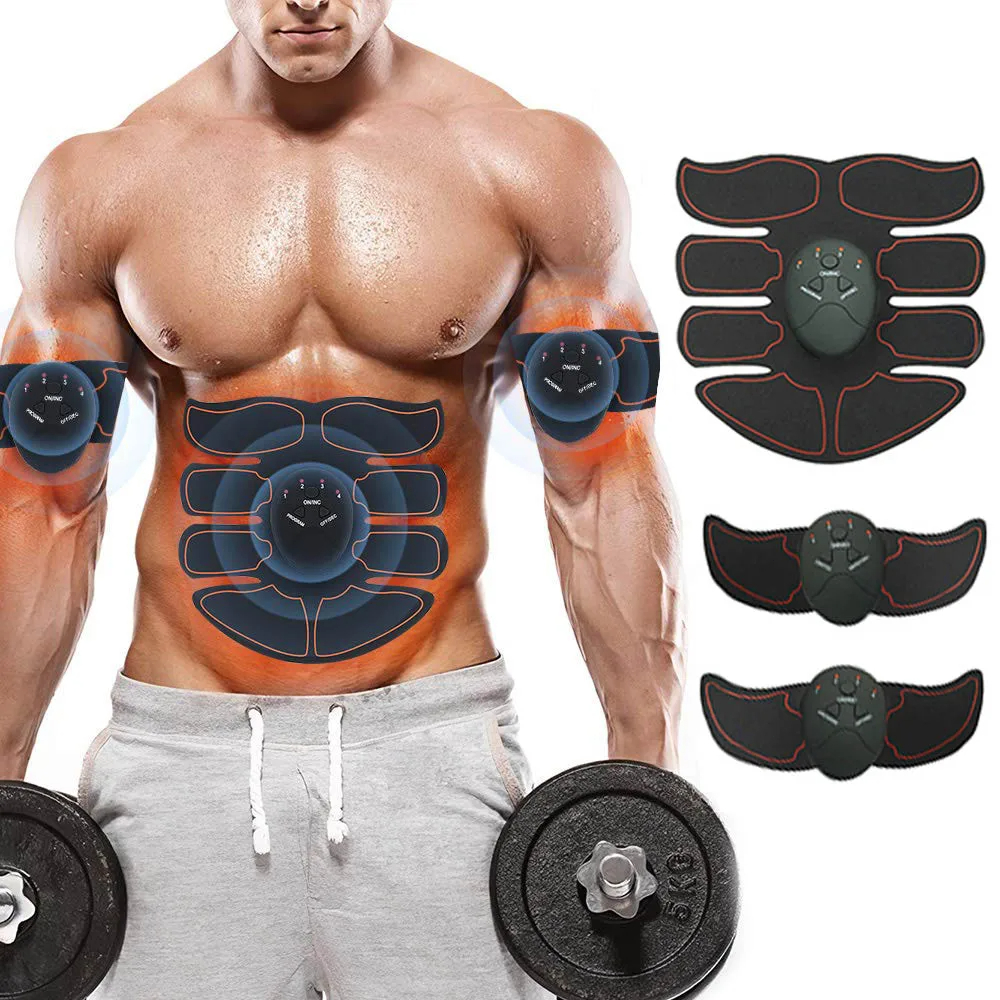 EMS Estimulador muscular abdominal Hip Trainer Estimulador elétrico Home Gym Toner muscular Massageador de emagrecimento