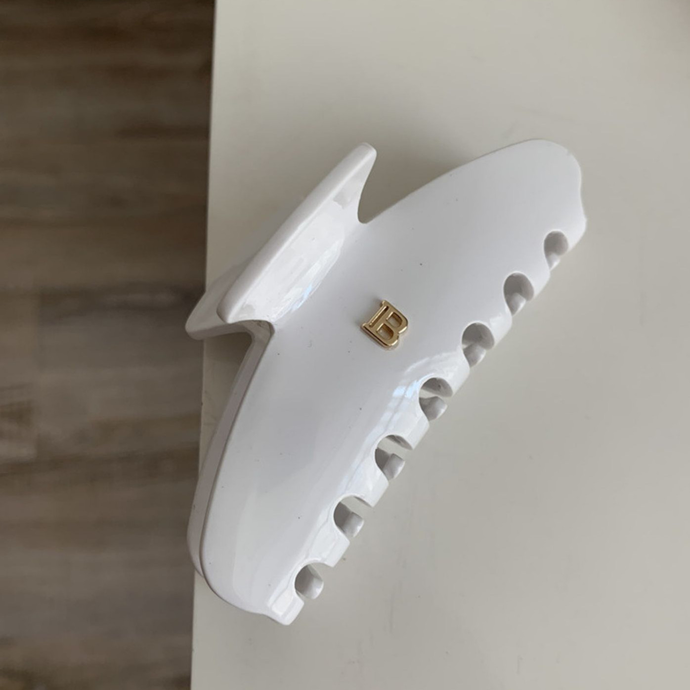 กิ๊บติดผมแผ่นอะซิเตทใหม่ 1 ชิ้น, กิ๊บติดผมตัวอักษรฉลาม, เครื่องประดับคาดศีรษะ, กิ๊บจับ, กิ๊บติดผมแผ่นหวาน, เครื่องประดับผม