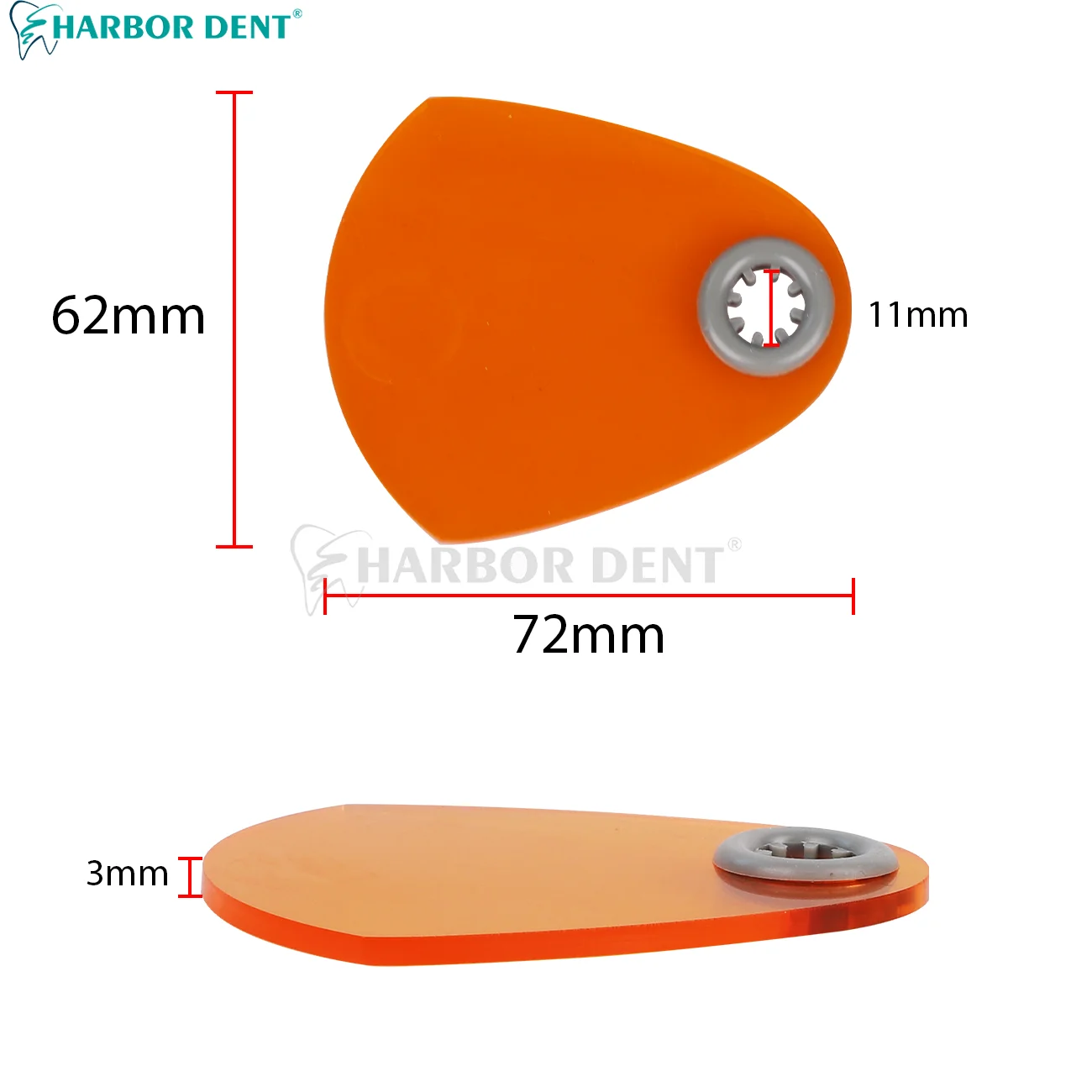 1Pc Dental Shade Board Eye Protector Shield Plate Dentistry Lab Light Curing Lamp Filter Dentist Clinic Tool Shield