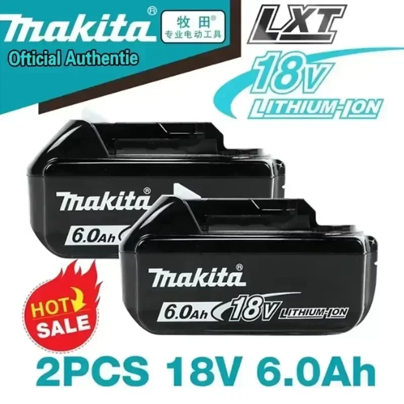 Oryginalny akumulator Makita 6Ah/5Ah/3Ah do akumulatorów Makita 18V BL1840 BL1830B BL1850B BL1850 BL1860 BL1815, zamiennik akumulatora litowego