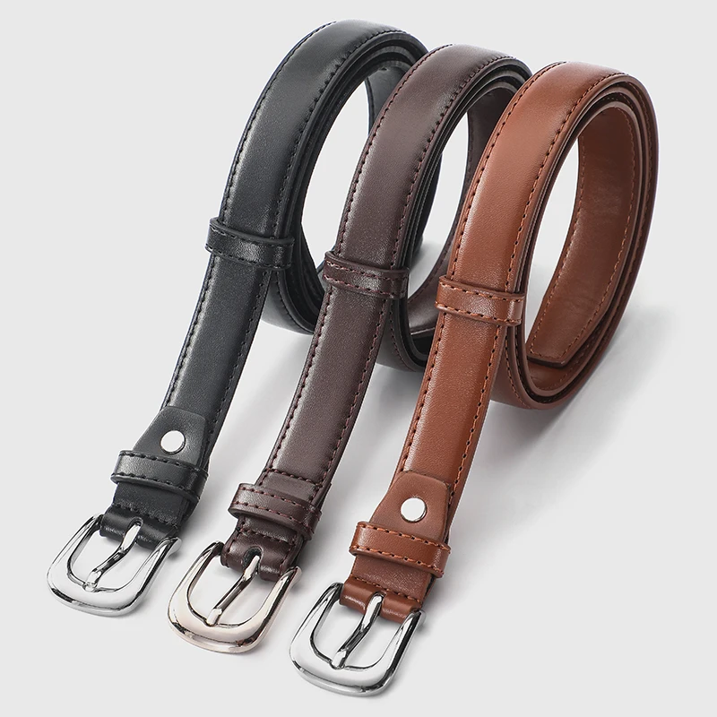 1 Uds. Cinturón retro para mujer, cinturón a la moda que combina con todo, novedad de verano, cinturón vaquero para mujer