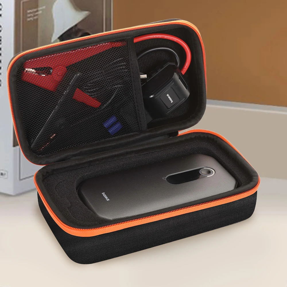 Draagbare EVA-koffer, reiskoffer, startvoeding voor auto's, oplader voor auto's, opbergtas