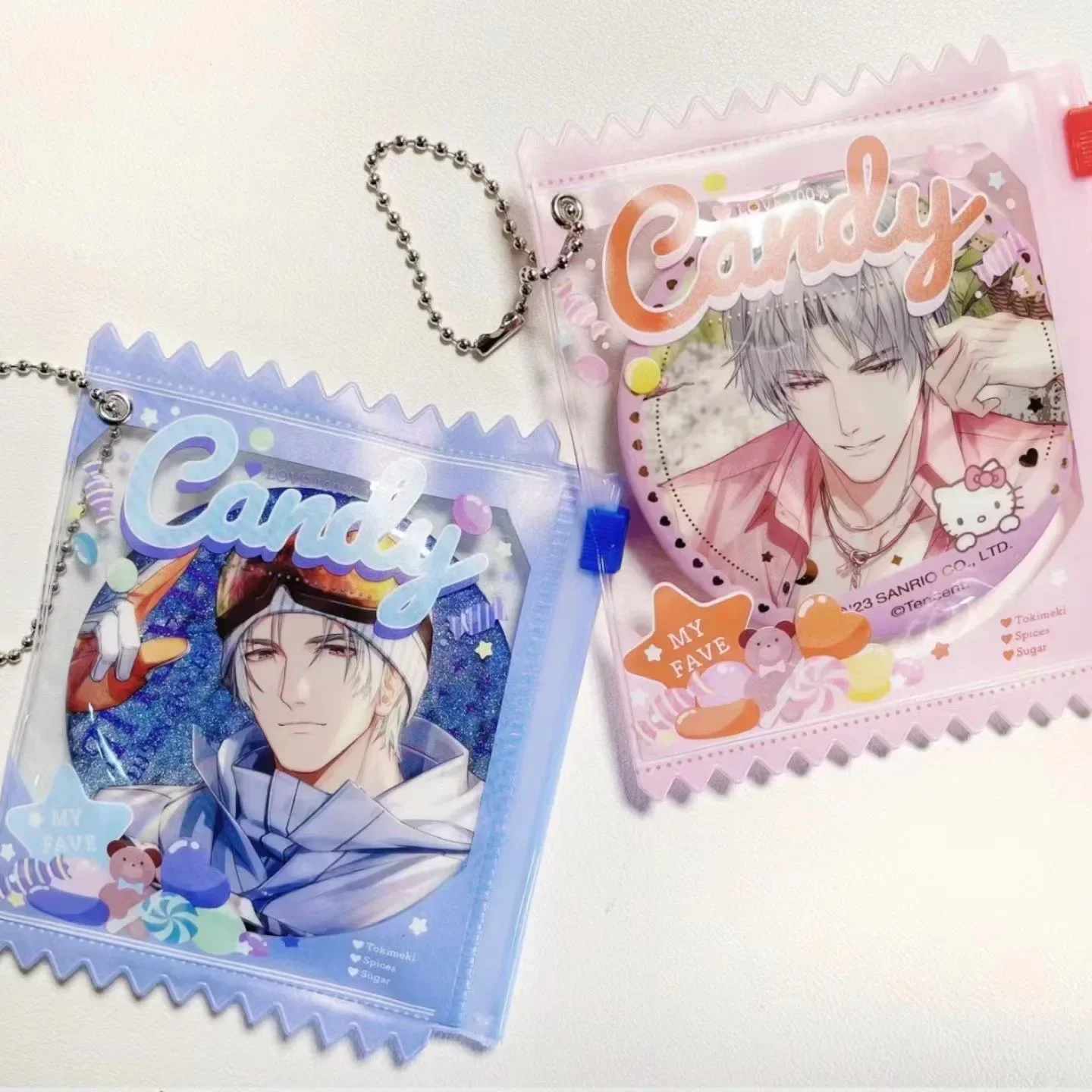 Anime Badge Protector Case, Cartoon Ita Bag Pins, Pin Case, Birthday Gift, Decoração, Acessórios, 58mm, 75mm, 5Pcs