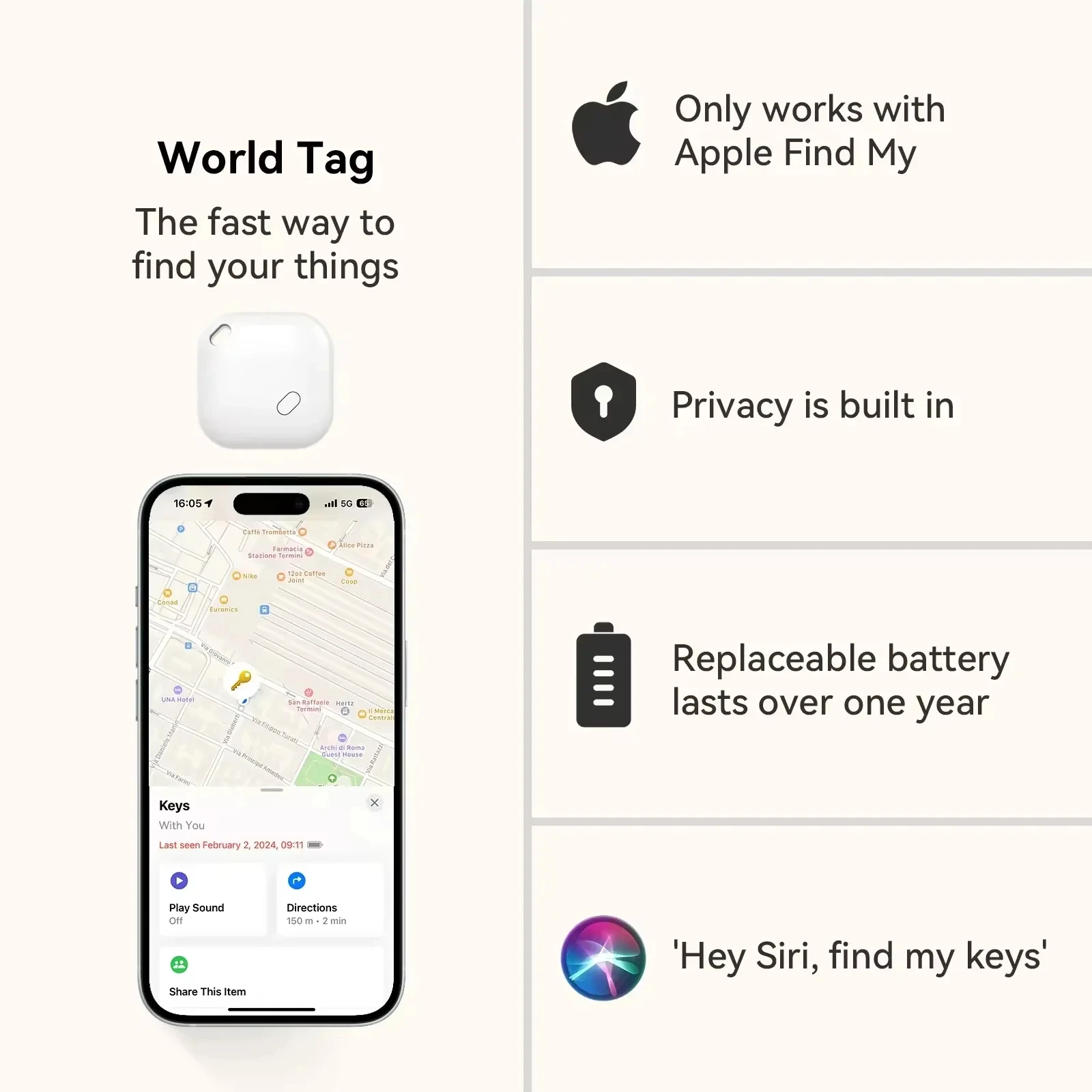 Mini GPS Smart Tracker For Apple Find My APP Air Tag Pet Key Wallet Anti Lost Location Finder Smart Bluetooth Tracking Device
