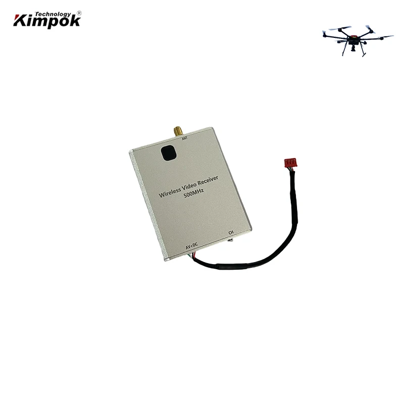 20Km Los Fpv Vtx 600Mhz 2W Video Transmitter and Receiver for Transmission