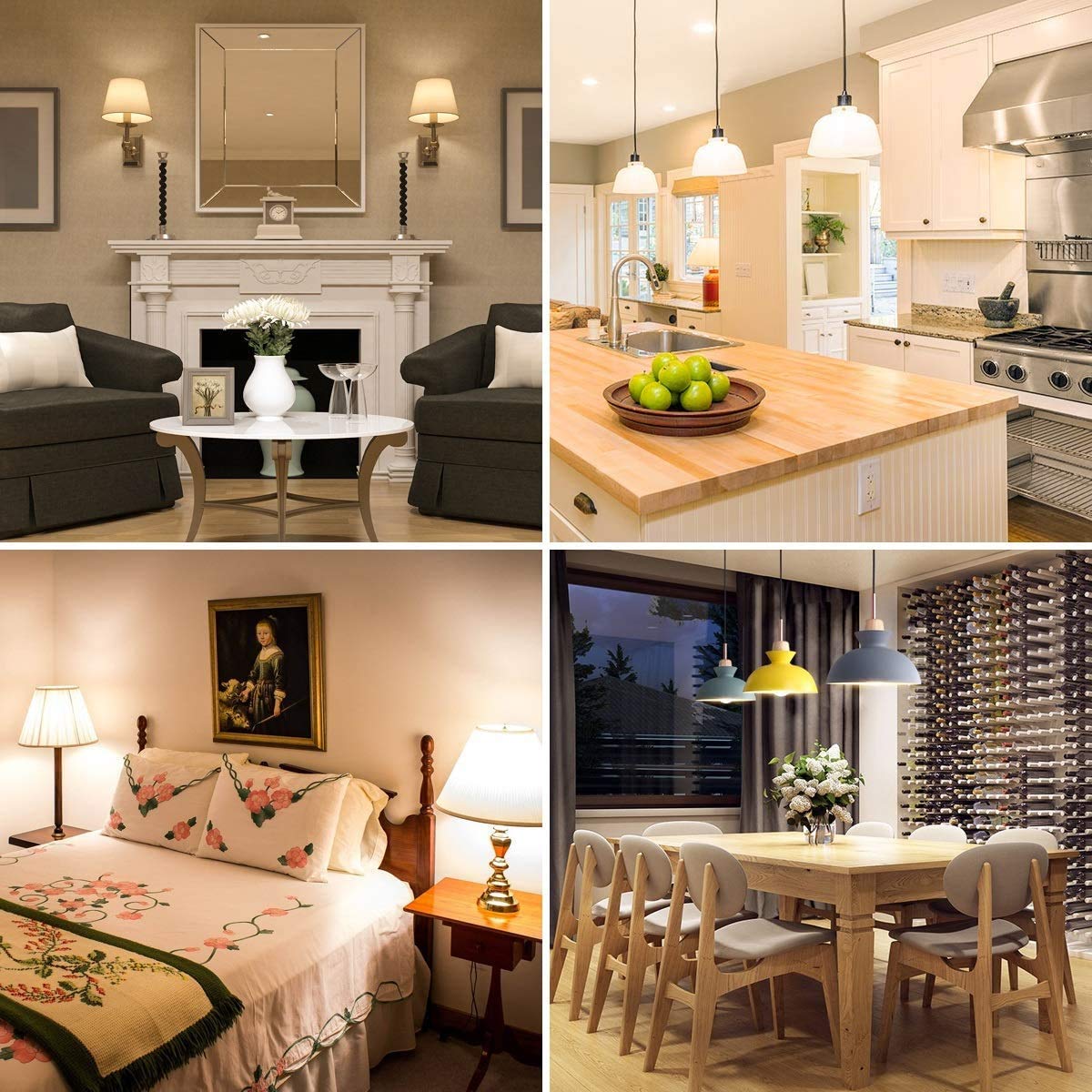 24 stücke Led-lampe Lampen E27 E14 B22 AC220V Glühbirne 20 W 18 W 15 W 12 W 9 W 6 W 3 W Lampada Wohnzimmer Hause LED Bombilla