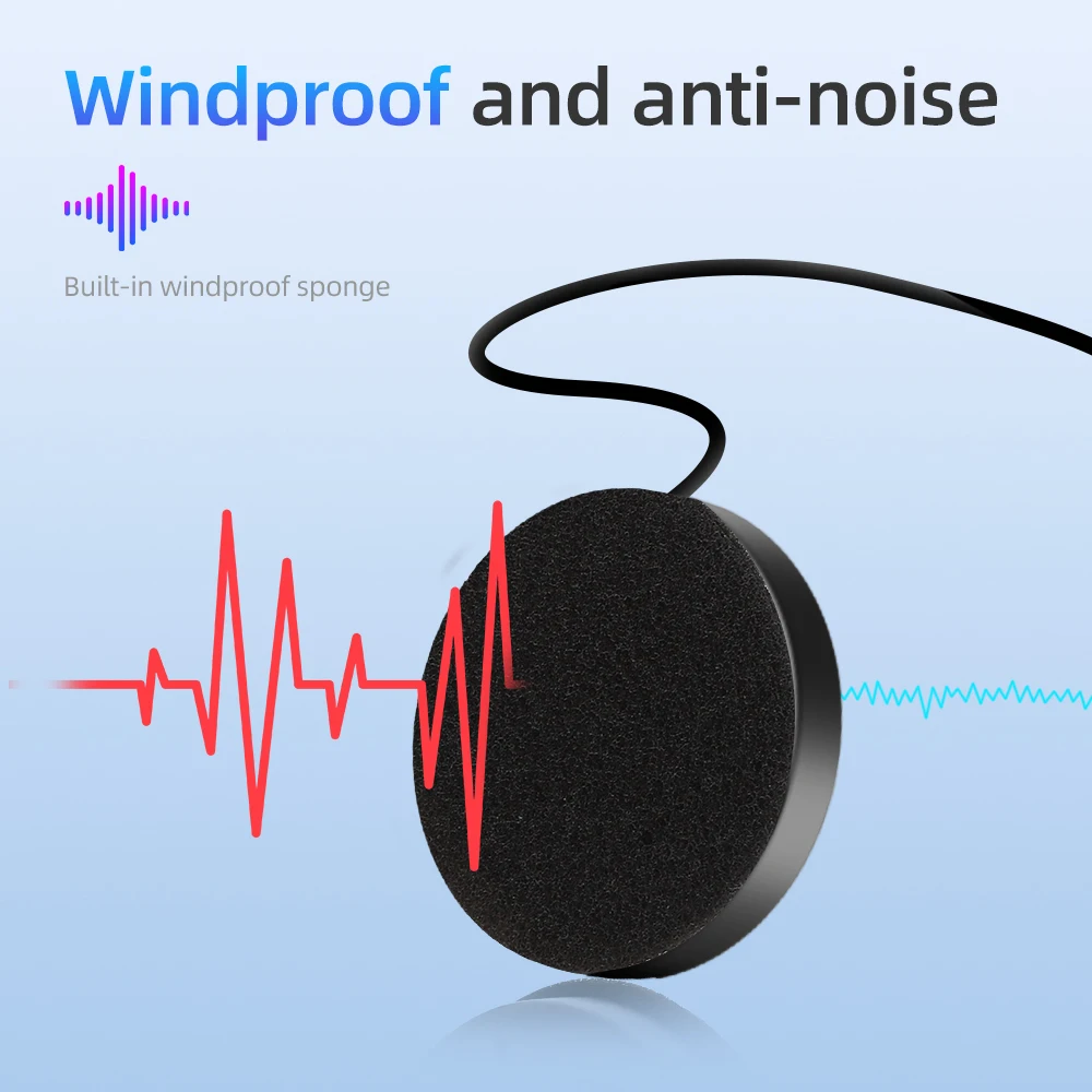 Bluetooth 5.0 オートバイヘルメットヘッドセット防水モトヘッドフォンワイヤレスステレオイヤホンスピーカーハンズフリーヘルメットヘッドセット