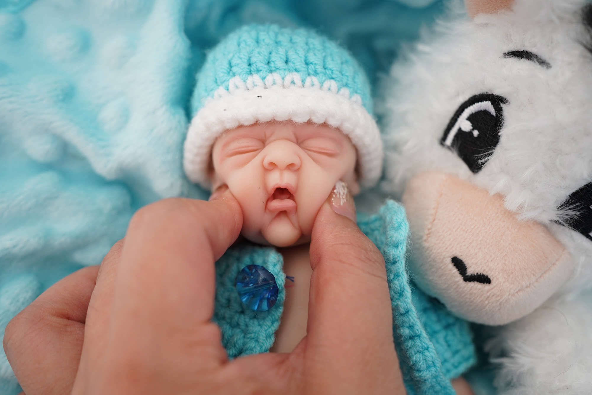 7 "Micro Preemie ซิลิโคนร่างกายเต็มรูปแบบผิดตุ๊กตา bady "Lucas" และ "Lila" เหมือนจริง MINI Reborn ตุ๊กตา Surprice เด็ก Anti-Stress