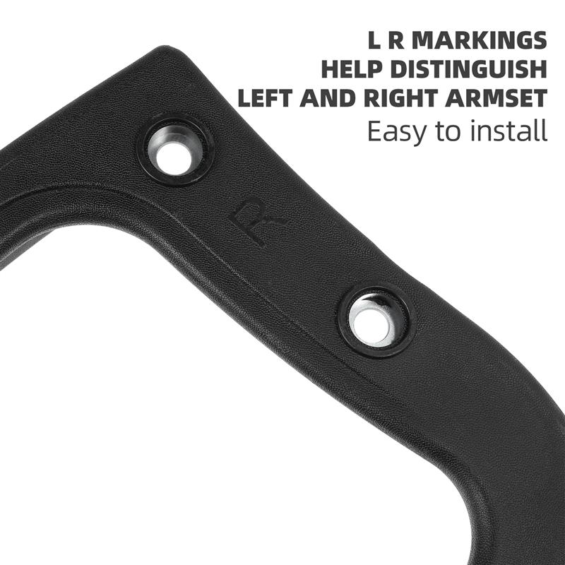 オフィスチェアのアームレストの交換,プラスチック製のサークルラック,周辺リング,ゲームアクセサリー,新品,2個