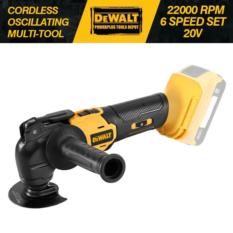 Dewalt 22000RPM herramienta oscilante de liberación rápida herramienta multifuncional sin escobillas renovador recortadora eléctrica Compatible con Dewalt