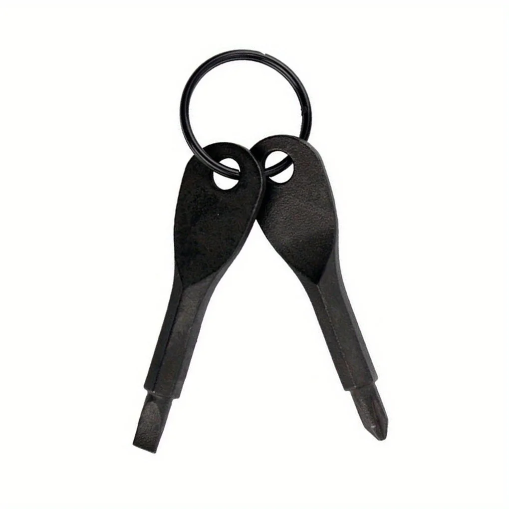 Set di cacciaviti a taglio Phillips portatili Portachiavi Portachiavi Mini portachiavi tascabile Cacciavite a croce Strumento di riparazione Gadget EDC Piccolo