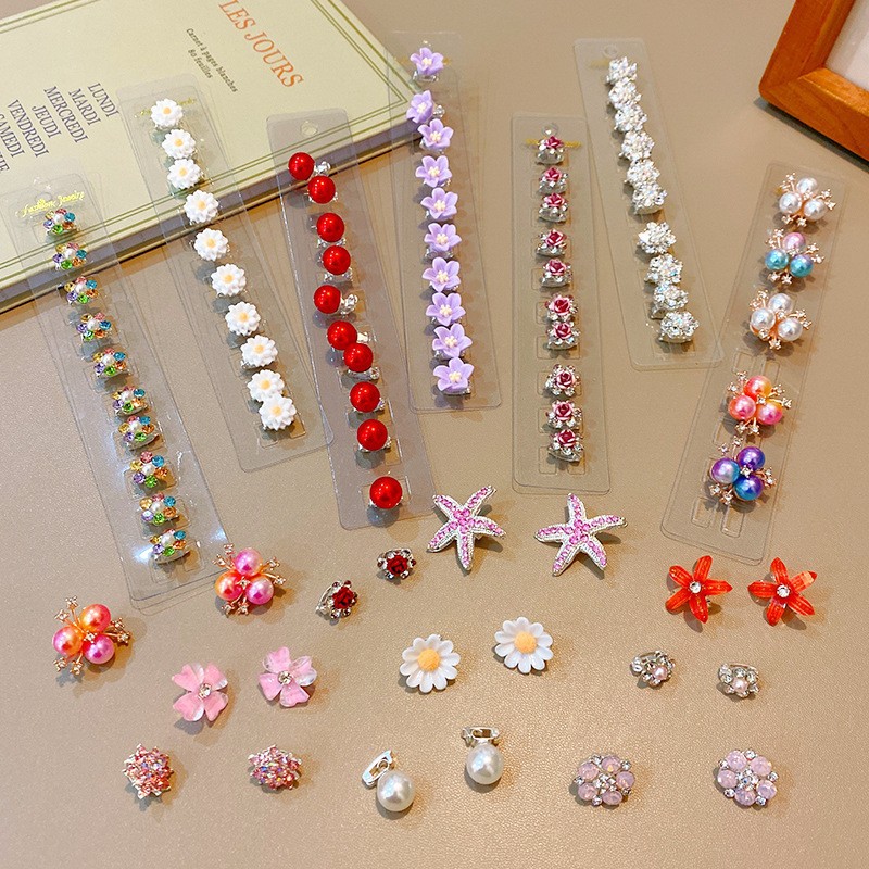 เครื่องประดับผมคลิป pinzas Para El Cabello ผีเสื้อวง cheveux สาวเกาหลีแฟชั่นน่ารัก mollette capelli hairclips