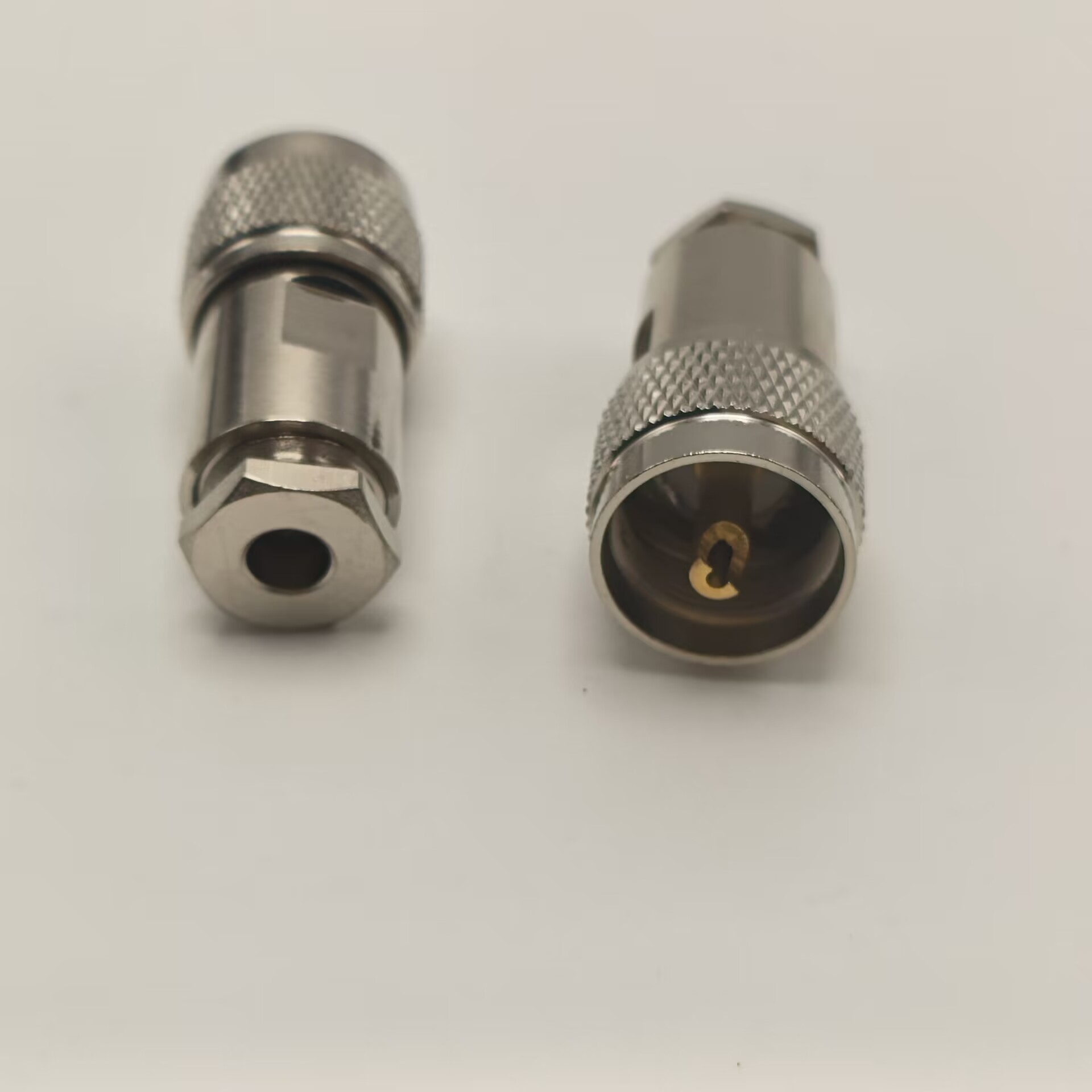 1pce Stecker UHF PL259 Stecker Klemme RG58 RG142 LMR195 RG400 Kabel Gerade Adapter