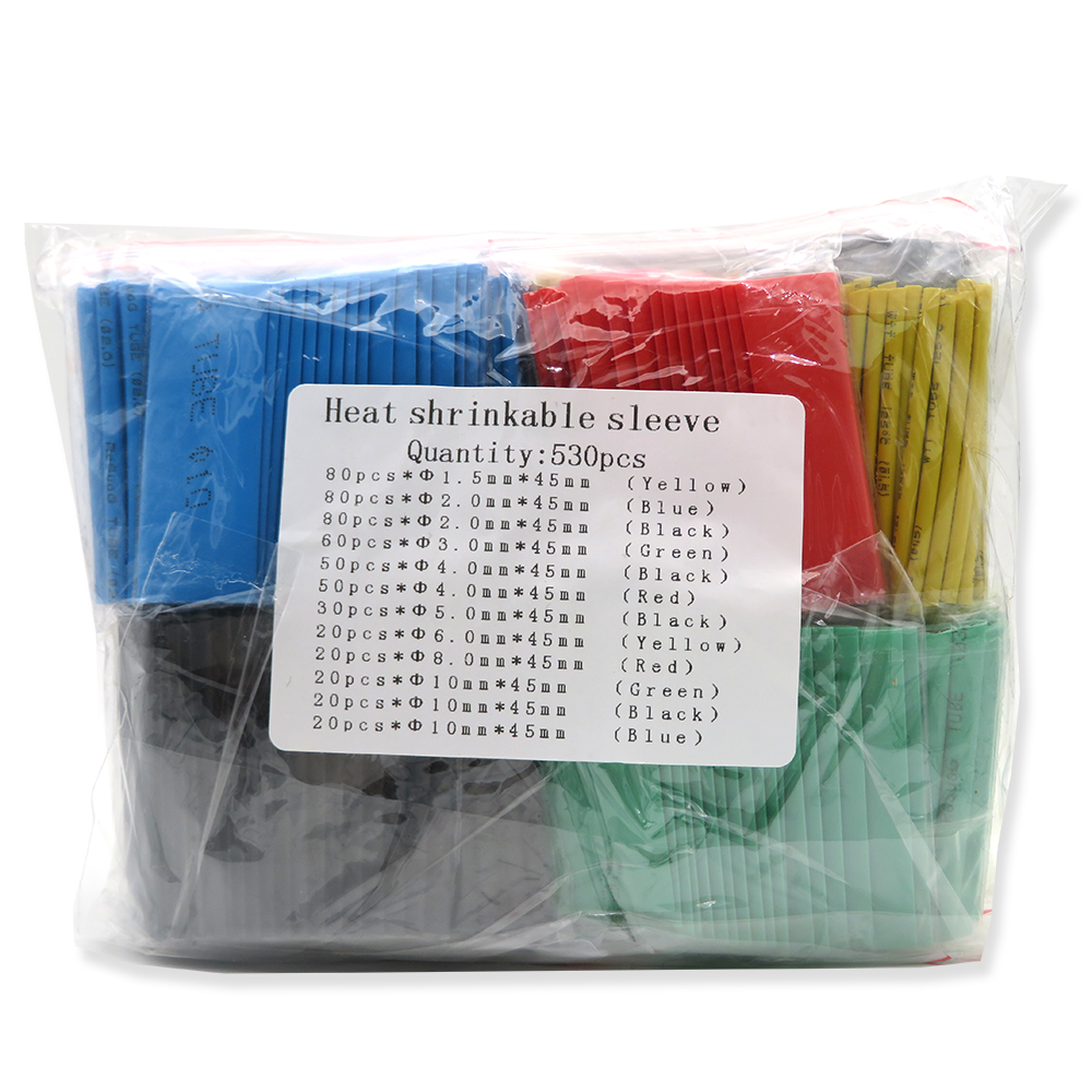 Ống Co Nhiệt Thermoresistant Ống Quấn Bộ Điện Kết Nối Dây Cáp Cách Nhiệt Sleeving Cho Dây Thu Nhỏ Bọc