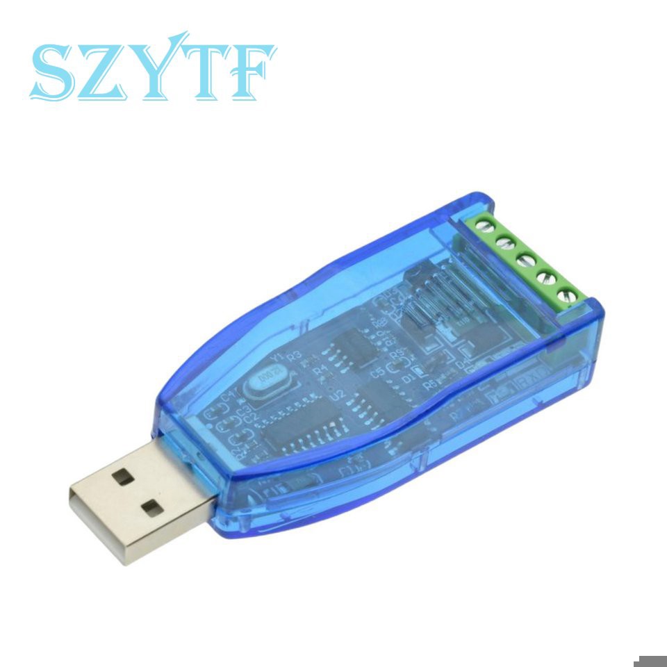 Industriële USB Naar RS485 Communicatiemodule Bidirectionele Half Duplex Seriële Lijn Converter TVS Bescherming U485CH340G Converter